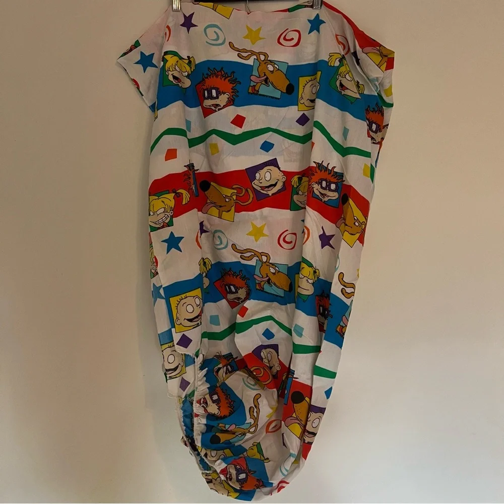 Vintage Nickelodeon Rugrats 3-Piece Twin Sheet Set